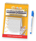 kikolu Zauberheft Malen & Linien mit Zauberstift